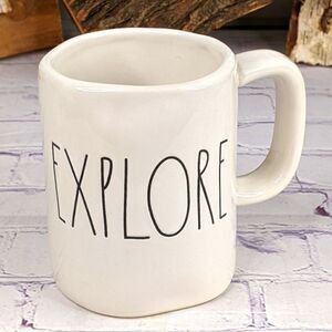 Rae Dunn EXPLORE Ceramic Mug